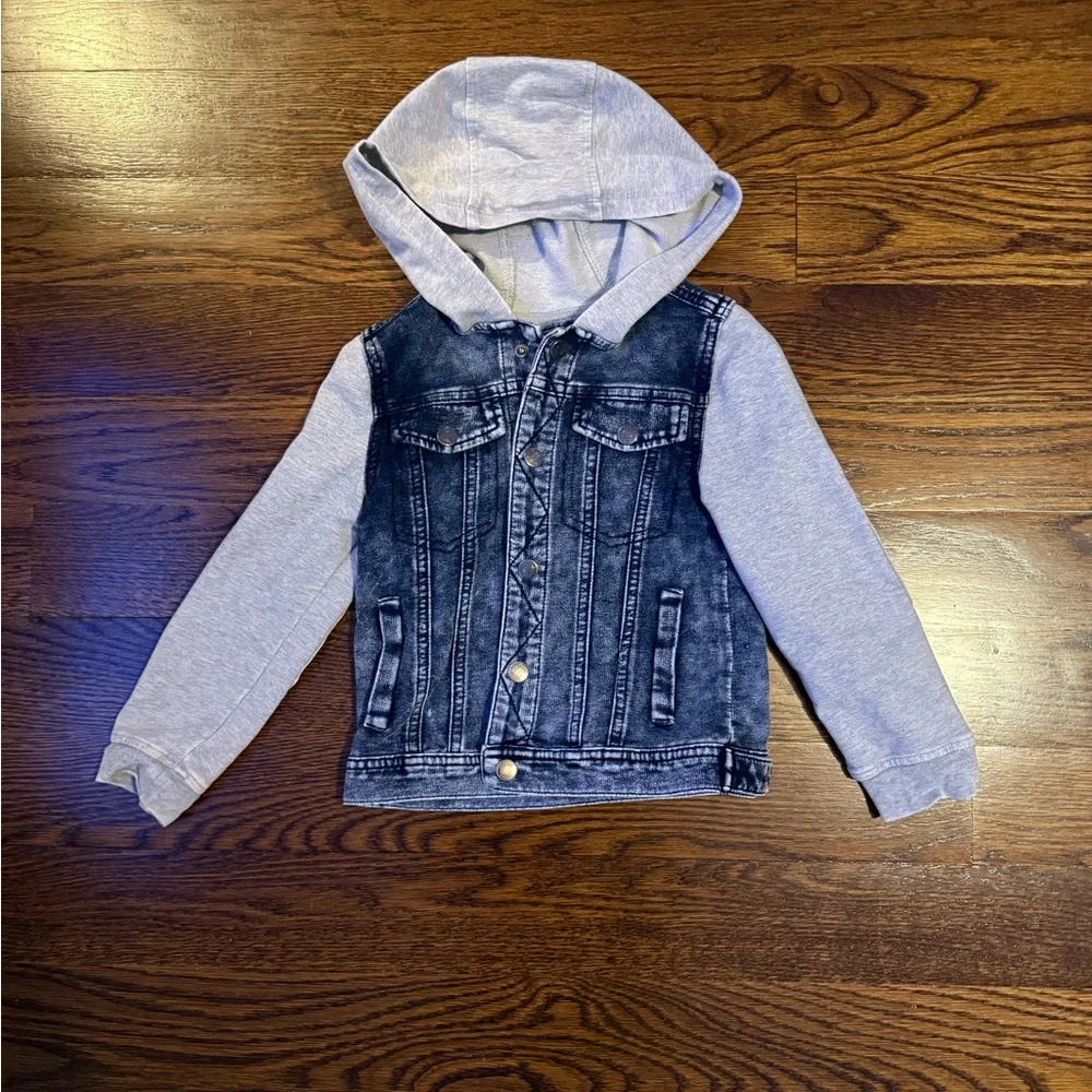 Splendid boys denim mix jacket in size 4 - like new condition